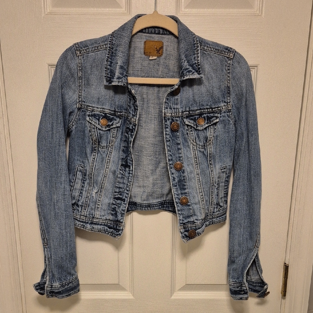 American Eagle Blue Jean Jacket